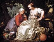 Abraham Bloemaert Vertumnus and Pomona oil on canvas